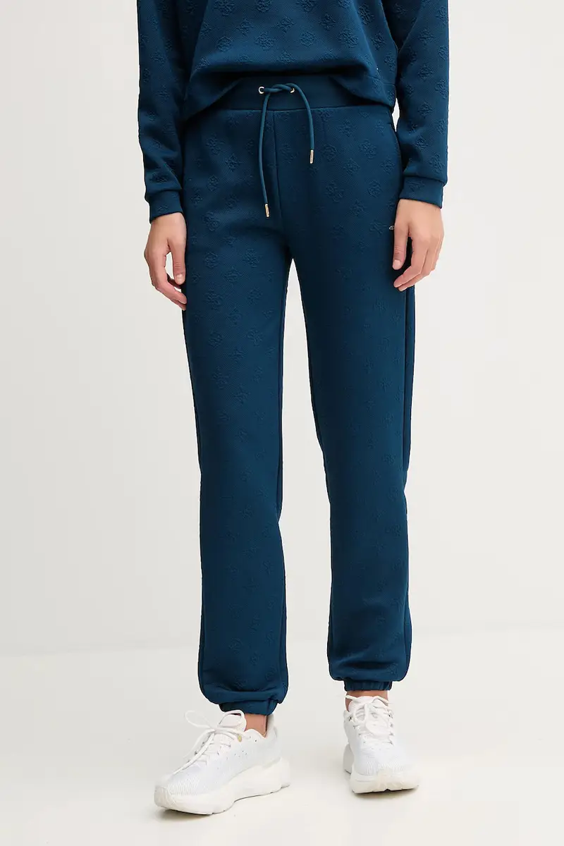 pantaloni tuta PEONY donna colore blu V5YB06 KBSL2