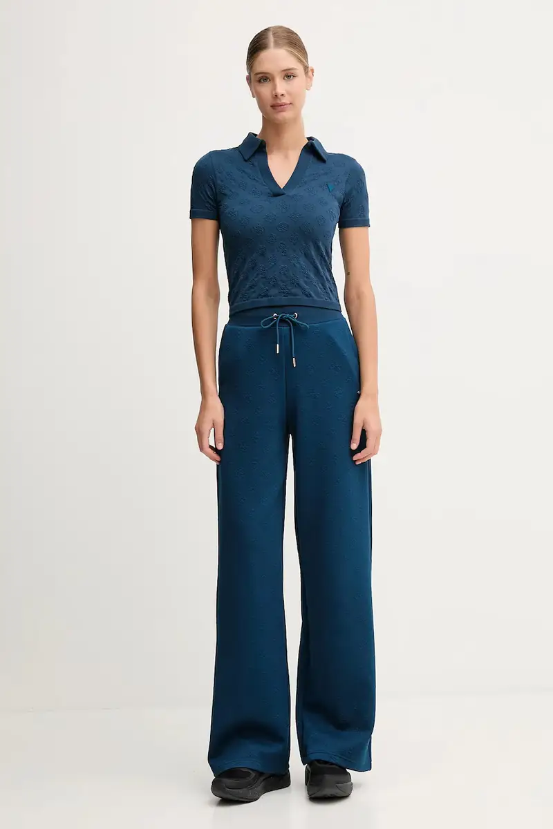 pantaloni tuta PEONY donna colore blu V5YB19 KBSL2 miniatura 2