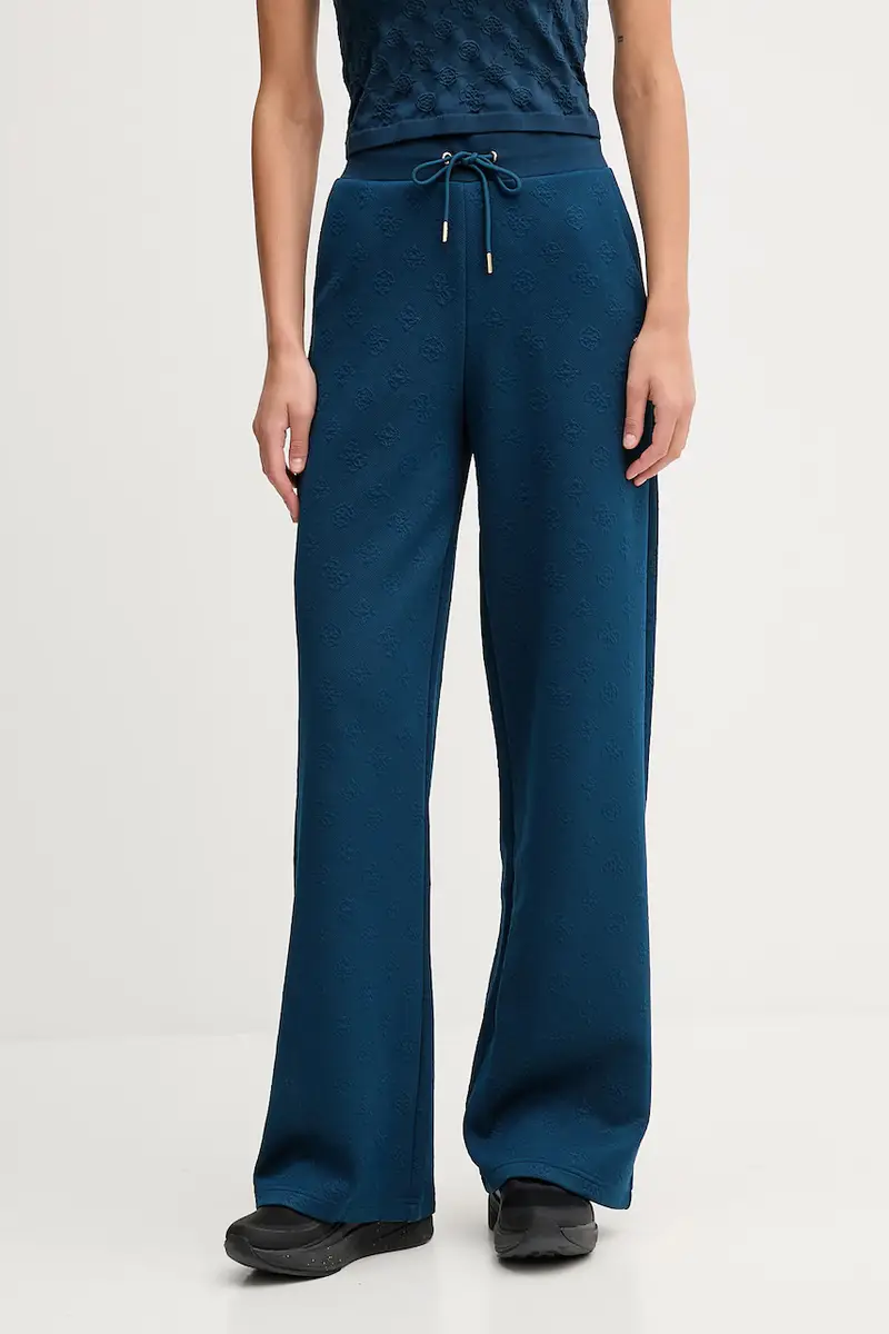 pantaloni tuta PEONY donna colore blu V5YB19 KBSL2