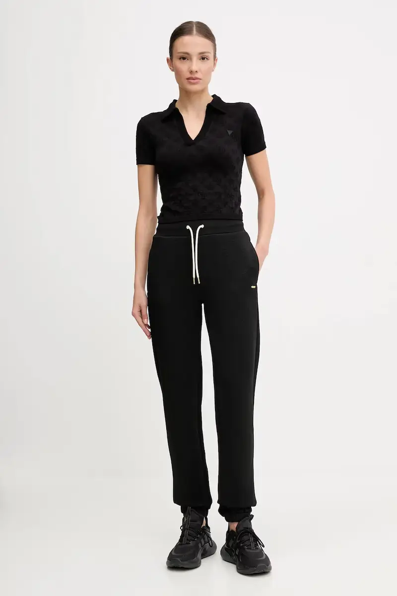 pantaloni tuta PEONY donna colore nero V5YB06 KBSL2 miniatura 2