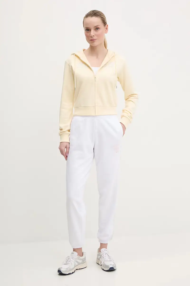 pantaloni tuta YARROW donna colore bianco V5GB15 KCRT1 miniatura 2