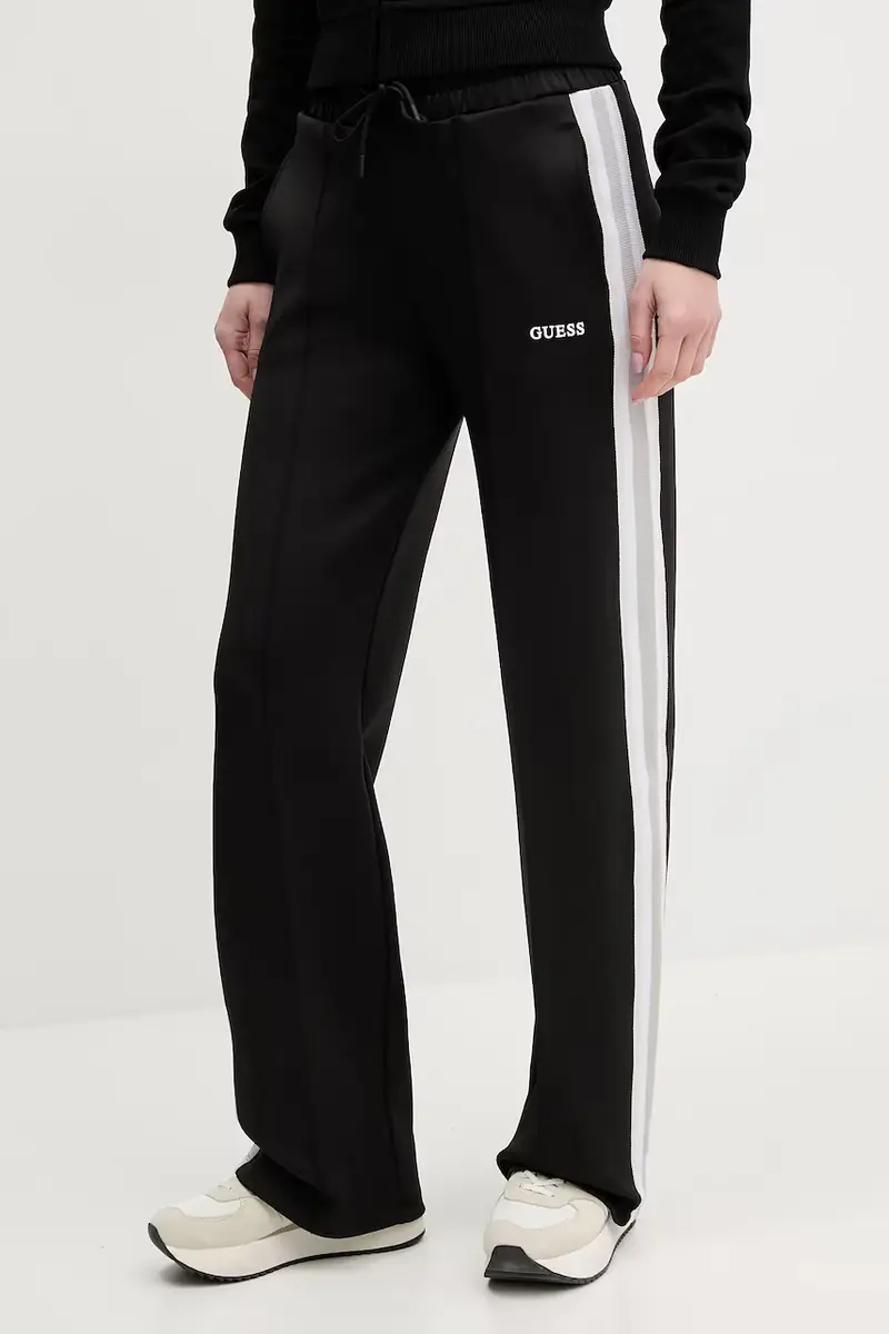 pantaloni tuta YARROW donna colore nero V5GB12 KCRU2