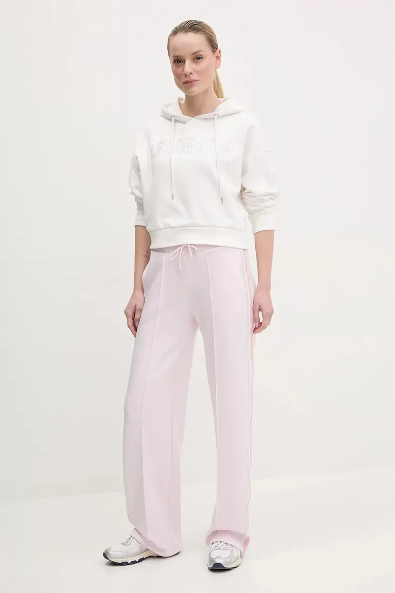 pantaloni tuta YARROW donna colore rosa V5GB12 KCRU2 miniatura 2