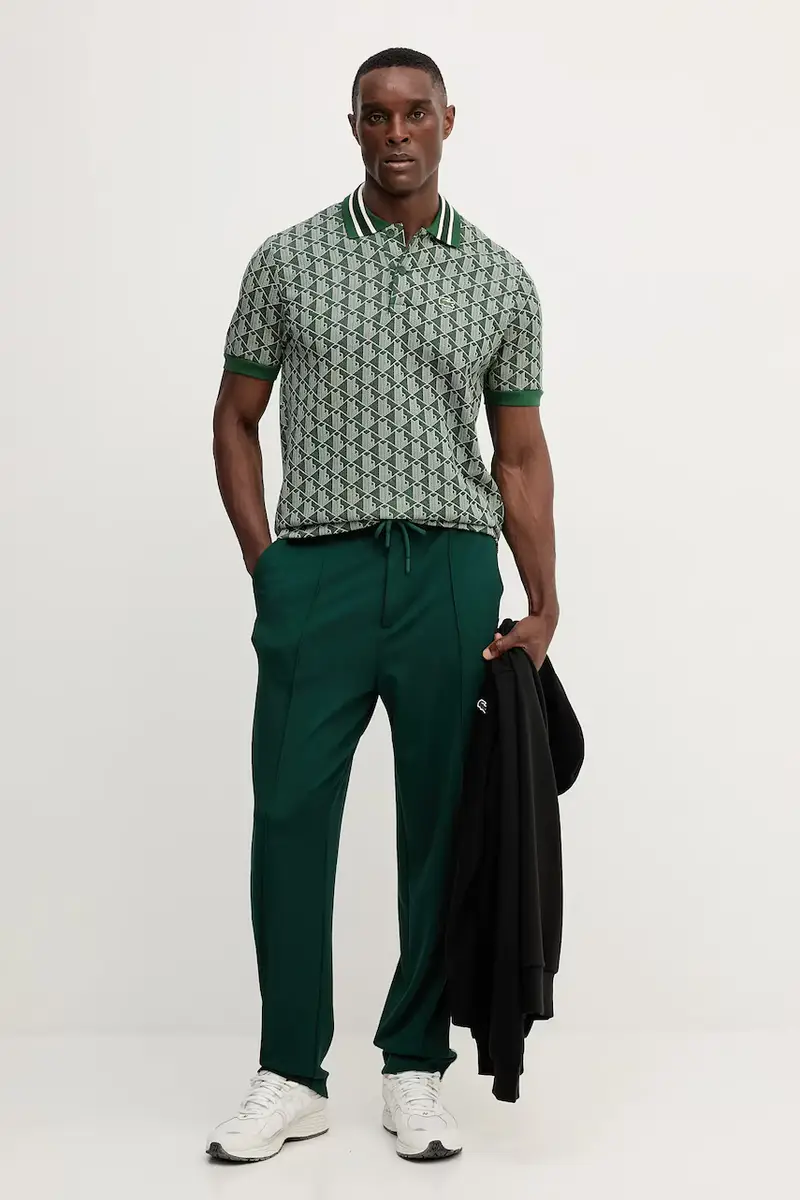 pantaloni uomo colore verde M5YB18 KCBR2 miniatura 2