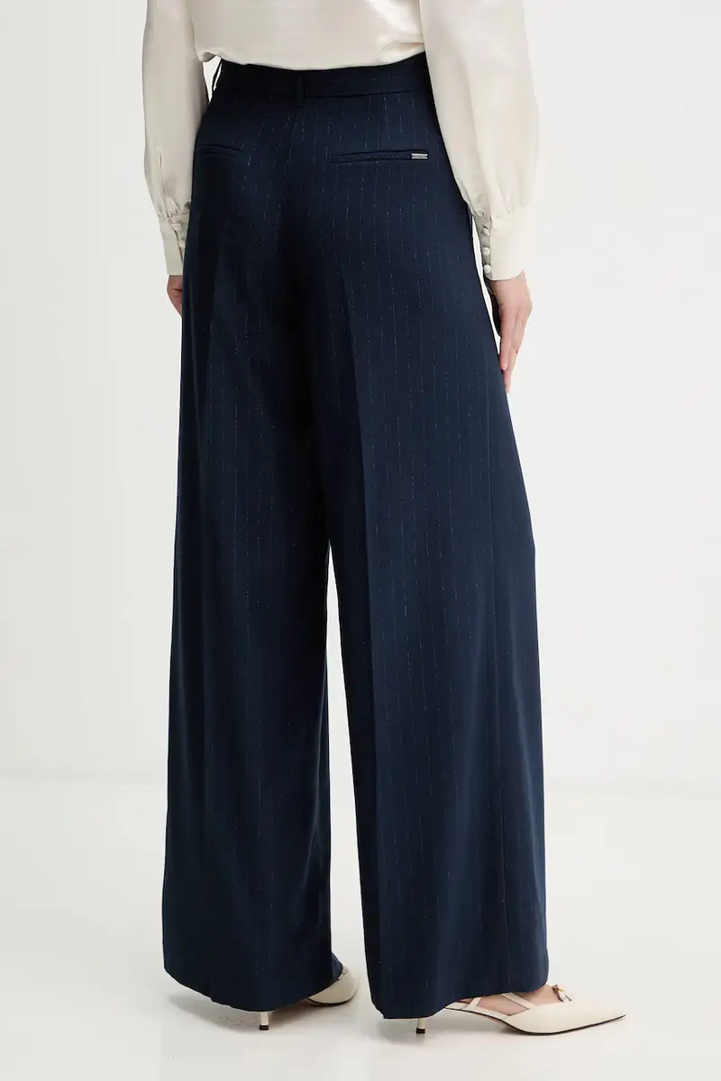 pantaloni ZANITA donna colore blu navy W5BB13 W2422 miniatura 3