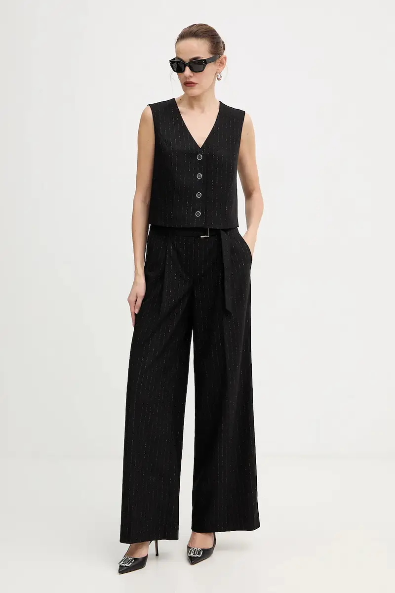 pantaloni ZANITA donna colore nero W5BB13 W2422 miniatura 2