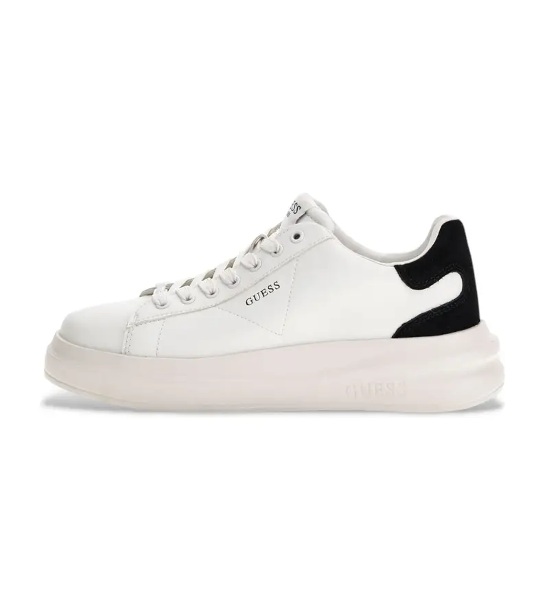 per donna. FLJELBLEA12 Sneakers bianche Elbina (35), Bianco, 3 a 5cm, Stringhe, Casual Pelle