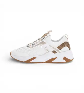 per donna FLPGENFAP12 Sneakers bianche Genga (39), Bianco, Basso, Stringhe, Casual