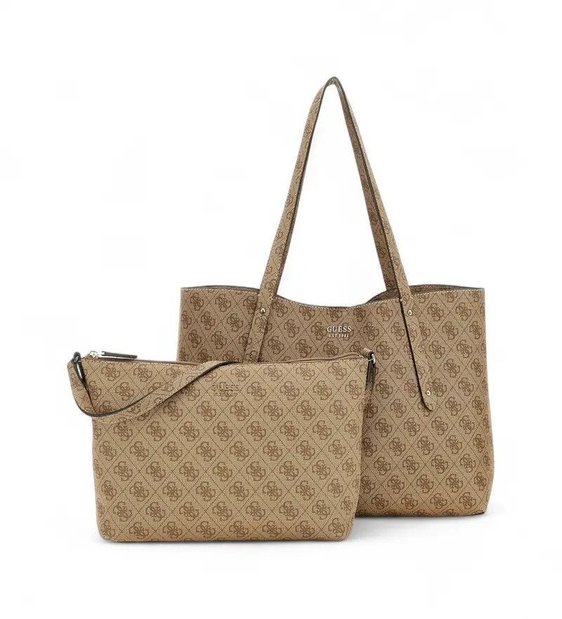 per donna HWLG9648230 Borsa Brenton marrone (OSFA), Casual, Poliuretano