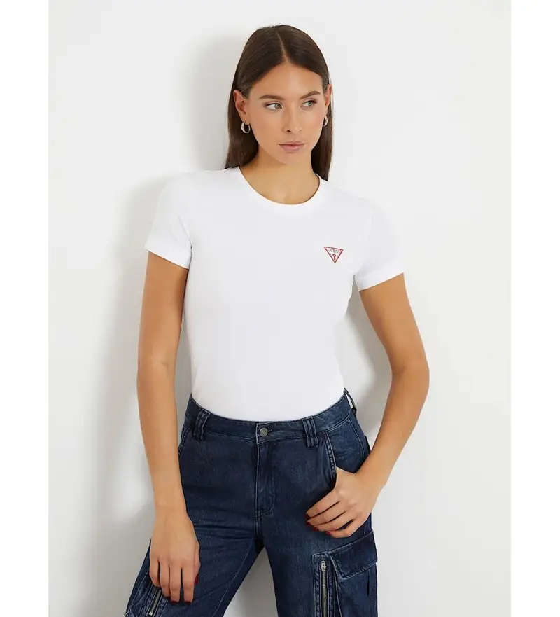 Guess T-shirt Donna Bianco 4036697