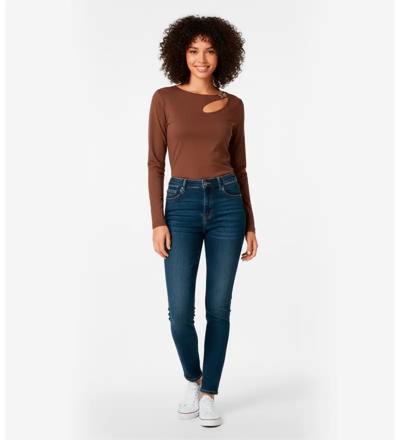 Guess Top Donna Marrone 4051815