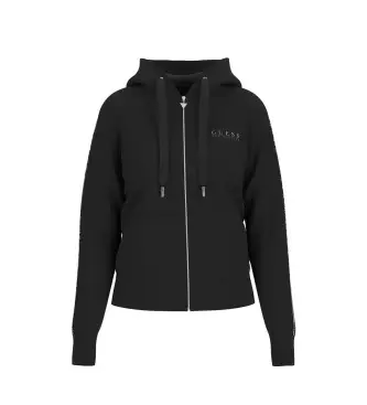 per donna W6RQ12KBYE2 Nuova felpa nera Scuba (XS), Nero, Casual, Poliestere