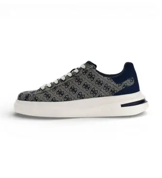 per uomo FMJEBAFAL12 Sneakers Elba blu navy (40), Basso, Stringhe, Casual