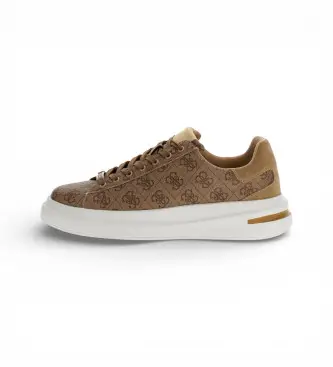per uomo FMPELAFAL12 Sneakers marroni Elba (40), Marrone, Basso, Stringhe, Casual Pelle