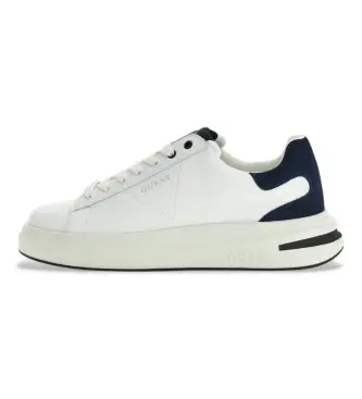 per uomo FMTLBALEL12 Sneakers bianche Elba (44), Bianco, Basso, Stringhe, Casual Blu