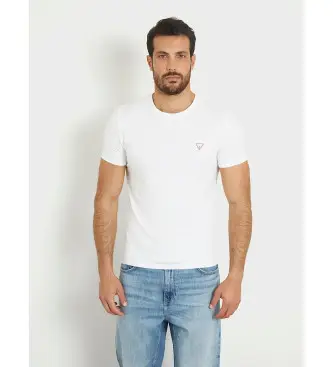 per uomo M2YI24J1314 Maglietta bianca aderente (XXL), Bianco, Casual, Cotone, Manica corta