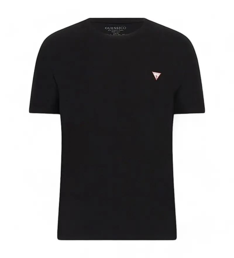 per uomo M2YI36I3Z14 Maglietta Core SS nera (S), Nero, Casual, Cotone, Manica corta