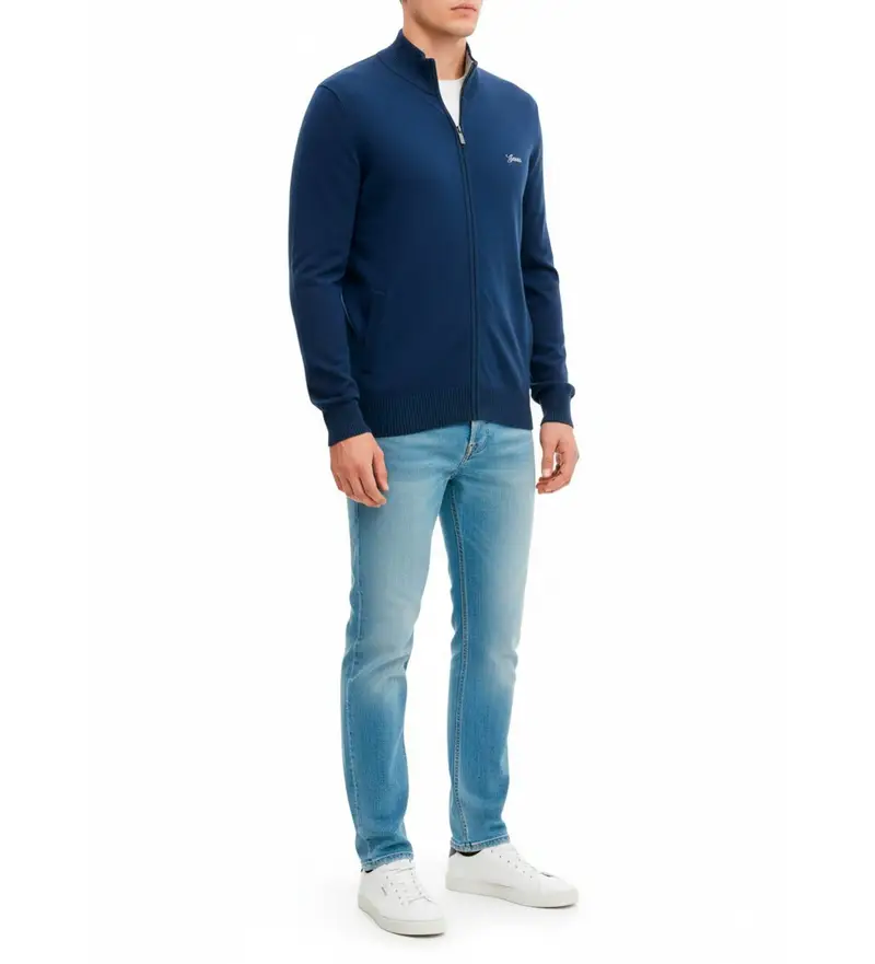 per uomo M5YR28Z0122 Maglione blu Darell (S), Casual, Cotone