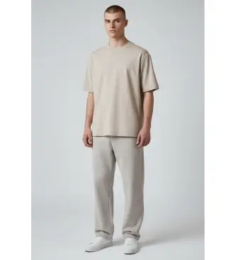 per uomo M6GI27K3249 Maglietta beige BSC Quattro (S), Casual, Cotone, Manica corta