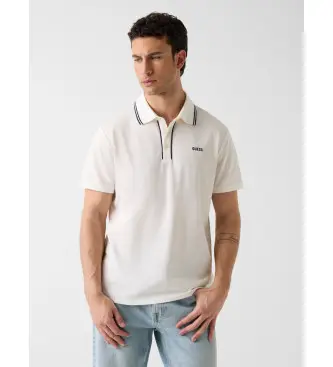 per uomo M6GP27K3179 Polo Paul Pique bianco (S), Casual, Cotone, Manica corta
