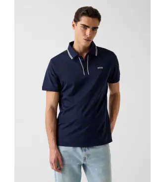 per uomo M6GP27K3179 Polo Paul Pique marina (S), Casual, Cotone, Manica corta, Navy