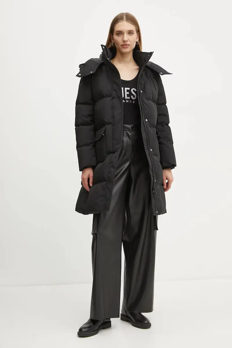 piumino BELKISA donna colore nero W4BL0B WGJR2 miniatura 2