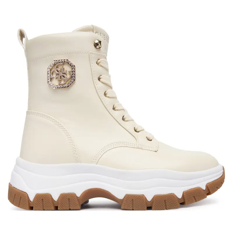 Polacchine Guess FLFBNZ ELE12 Écru Écru