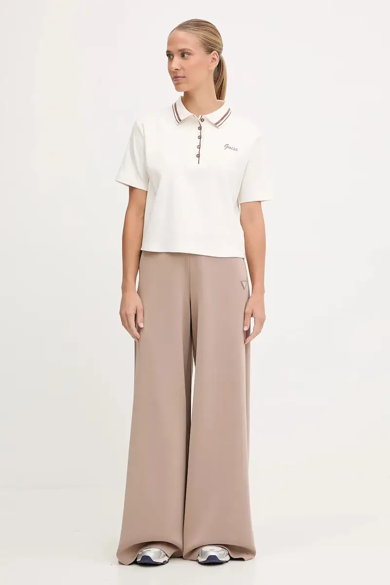 Guess Polo Donna Beige 3575205 miniatura 2