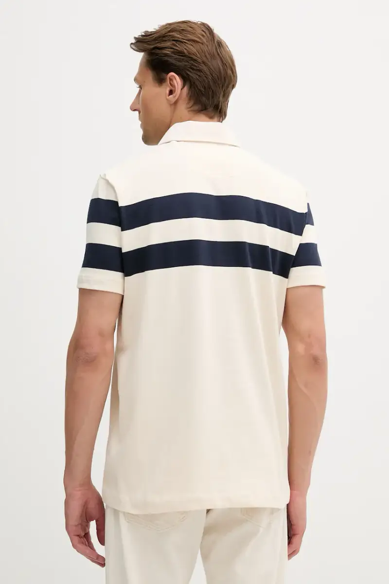 Guess Polo Uomo Beige 3123258 miniatura 3