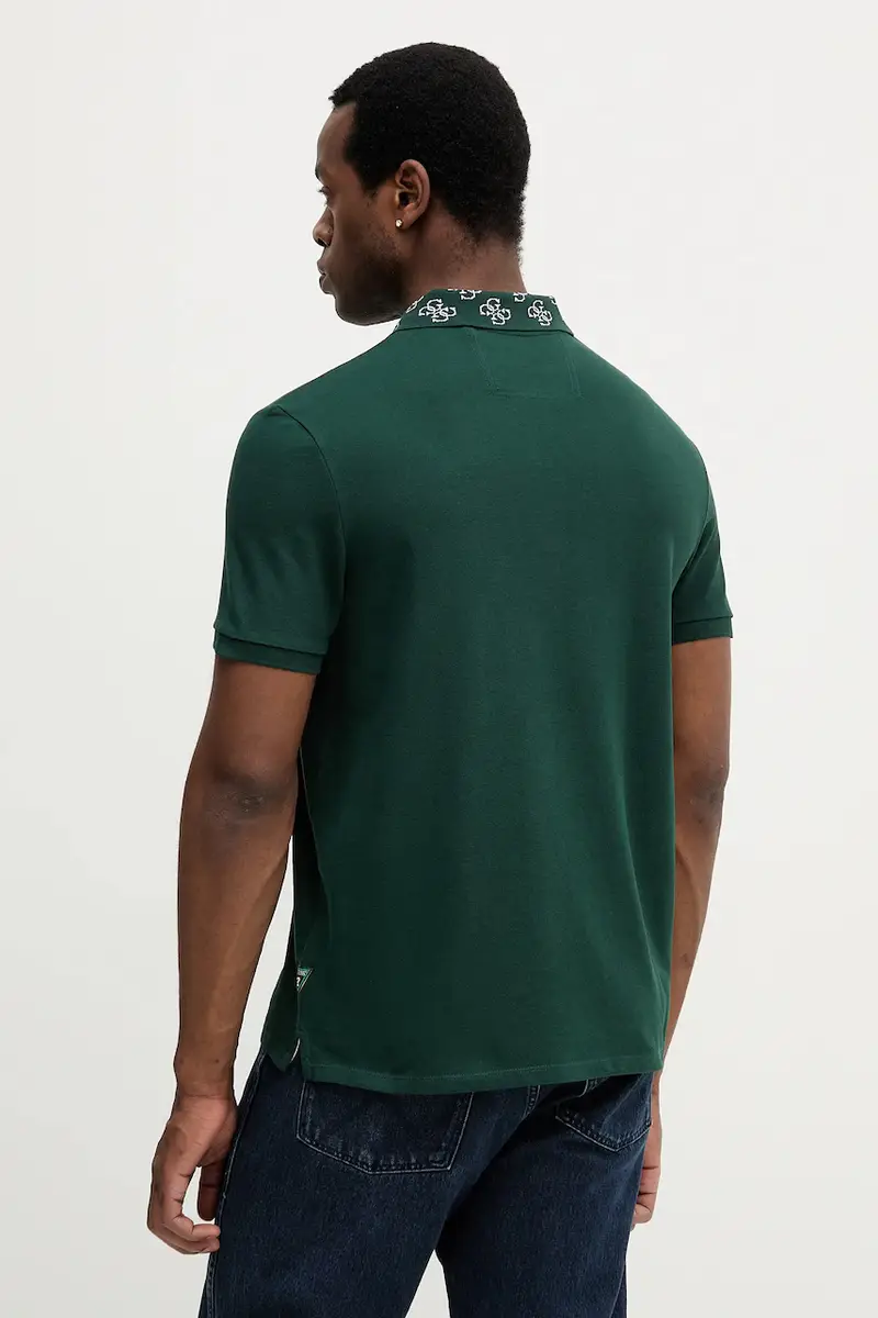 Guess Polo Uomo Verde 2890873 miniatura 3