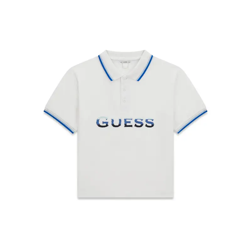 Polo L6GP00 KADZ4 Bianco Relaxed Fit