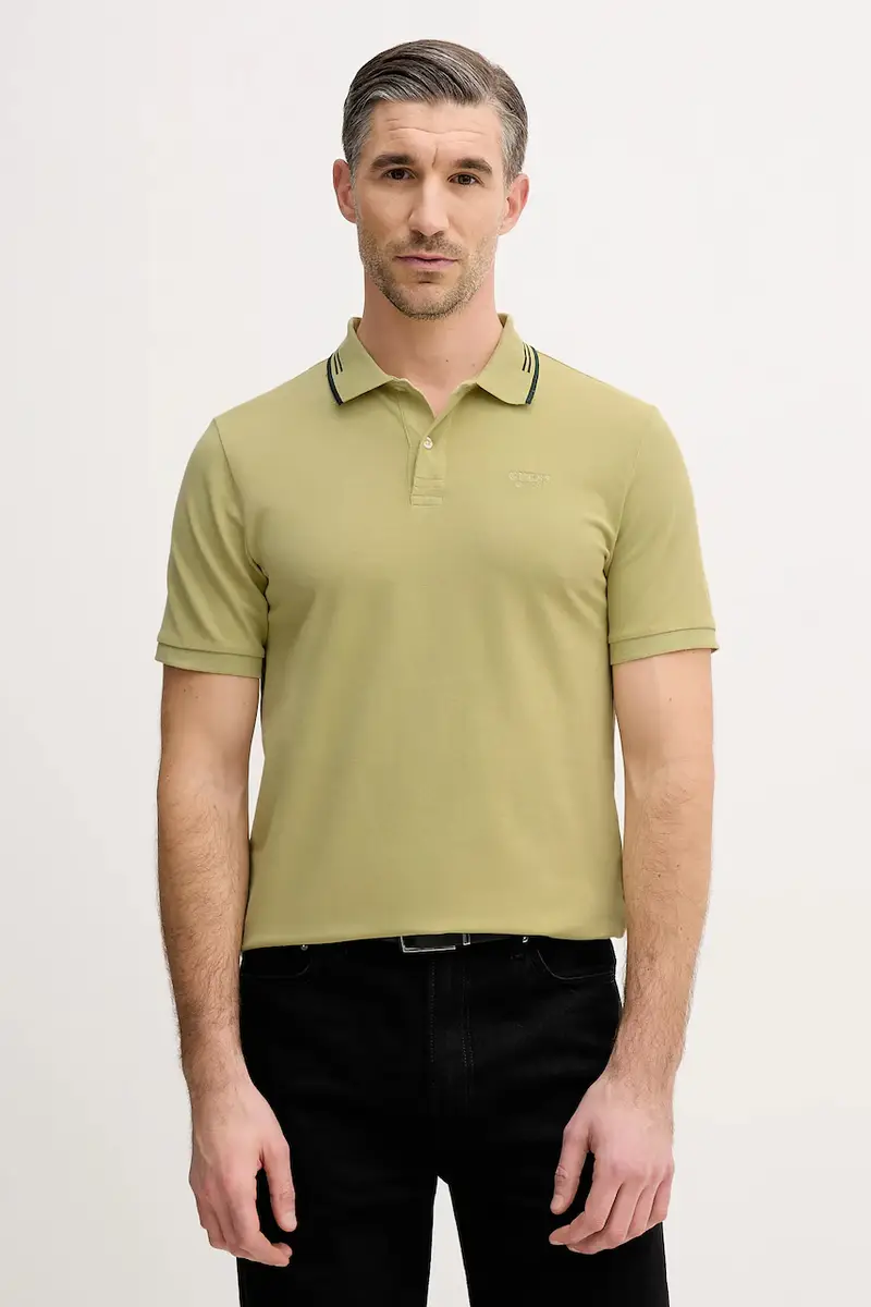 Guess Polo Uomo Verde 3982576