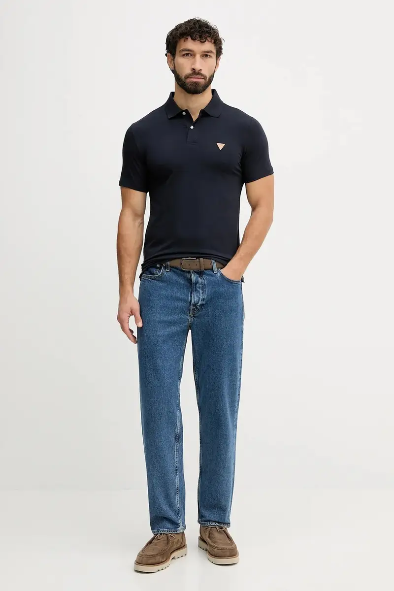 Guess Polo Uomo Blu 3596160 miniatura 2