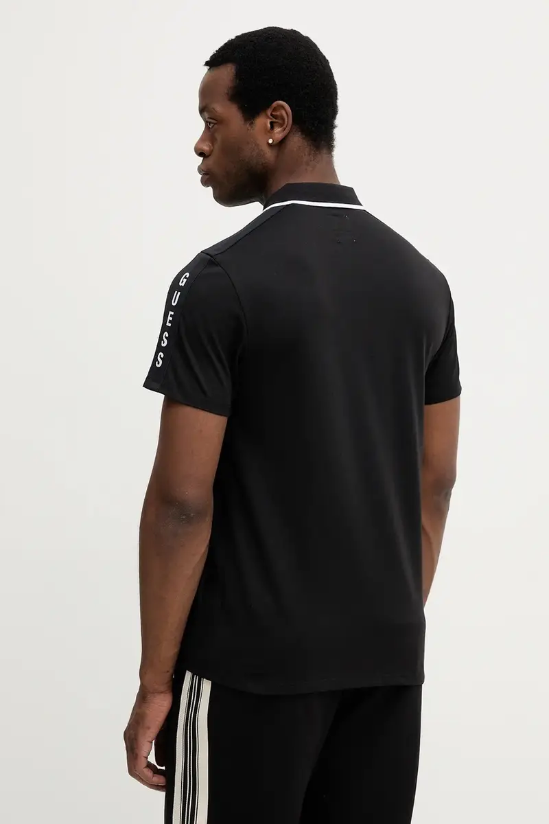 Guess Polo Uomo Nero 3152309 miniatura 3