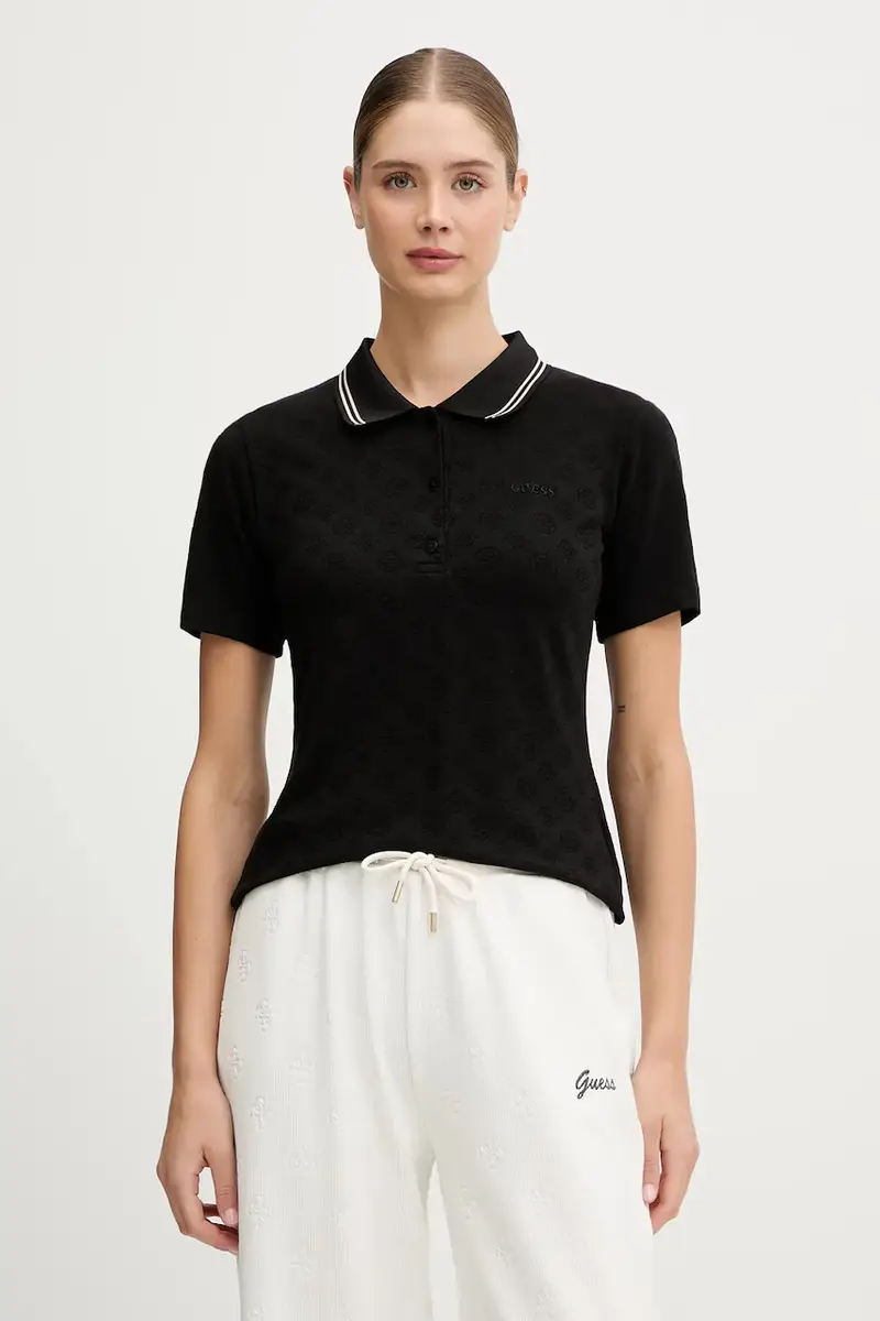 Guess Polo Donna Nero 3775812