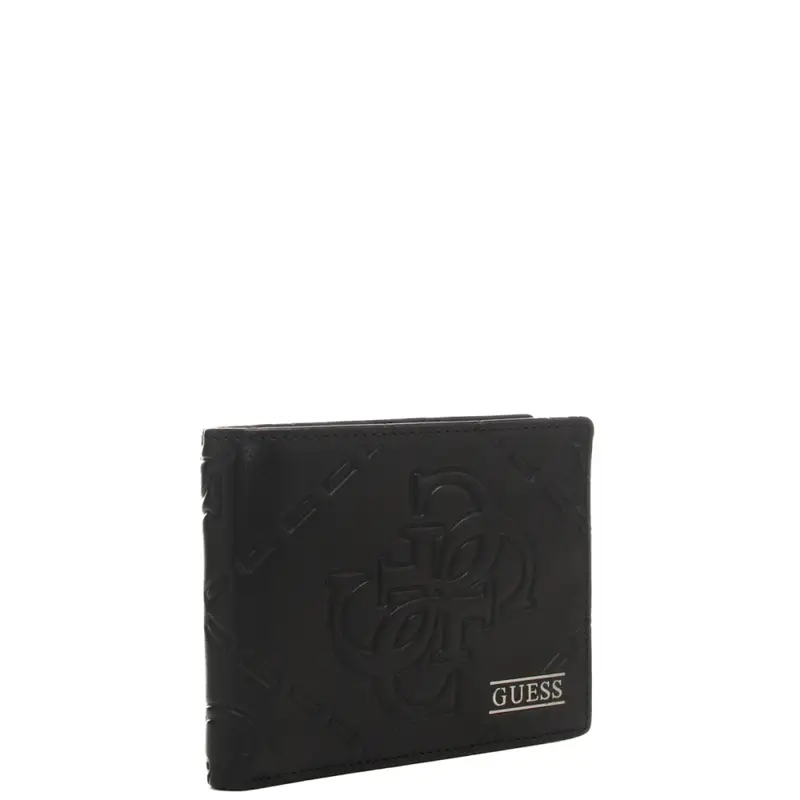 portafoglio a libro da uomo boston bifold con maxi logo 4g inciso sul davanti nero miniatura 2