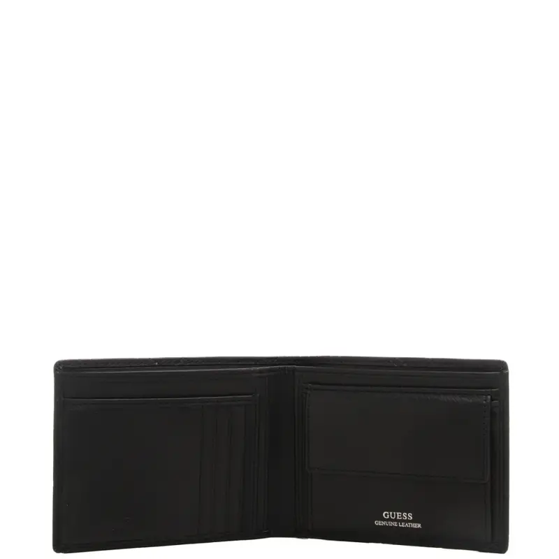 portafoglio a libro da uomo boston bifold con maxi logo 4g inciso sul davanti nero miniatura 3