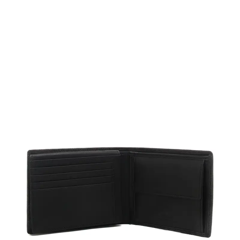 portafoglio a libro da uomo boston con stampa logo 4g all over nero miniatura 3