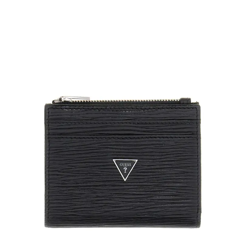 Portafoglio con zip Guess Milano Bifold