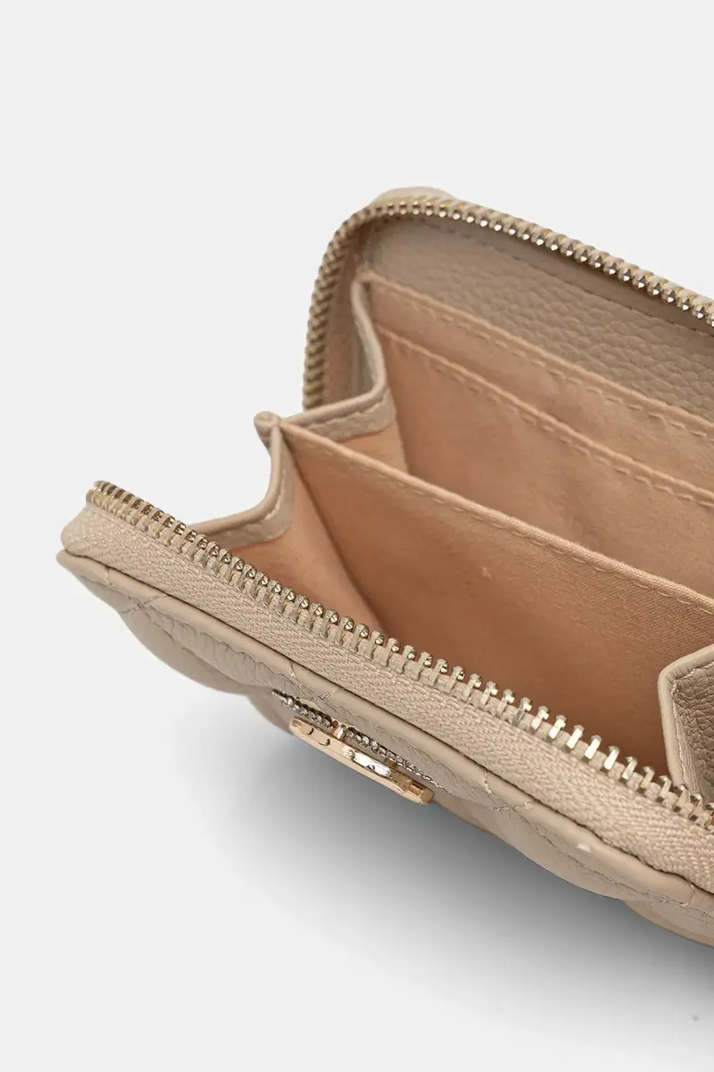 portafoglio e custodia per airpods pacco da 2 donna colore beige GFBOXW P5401 miniatura 4