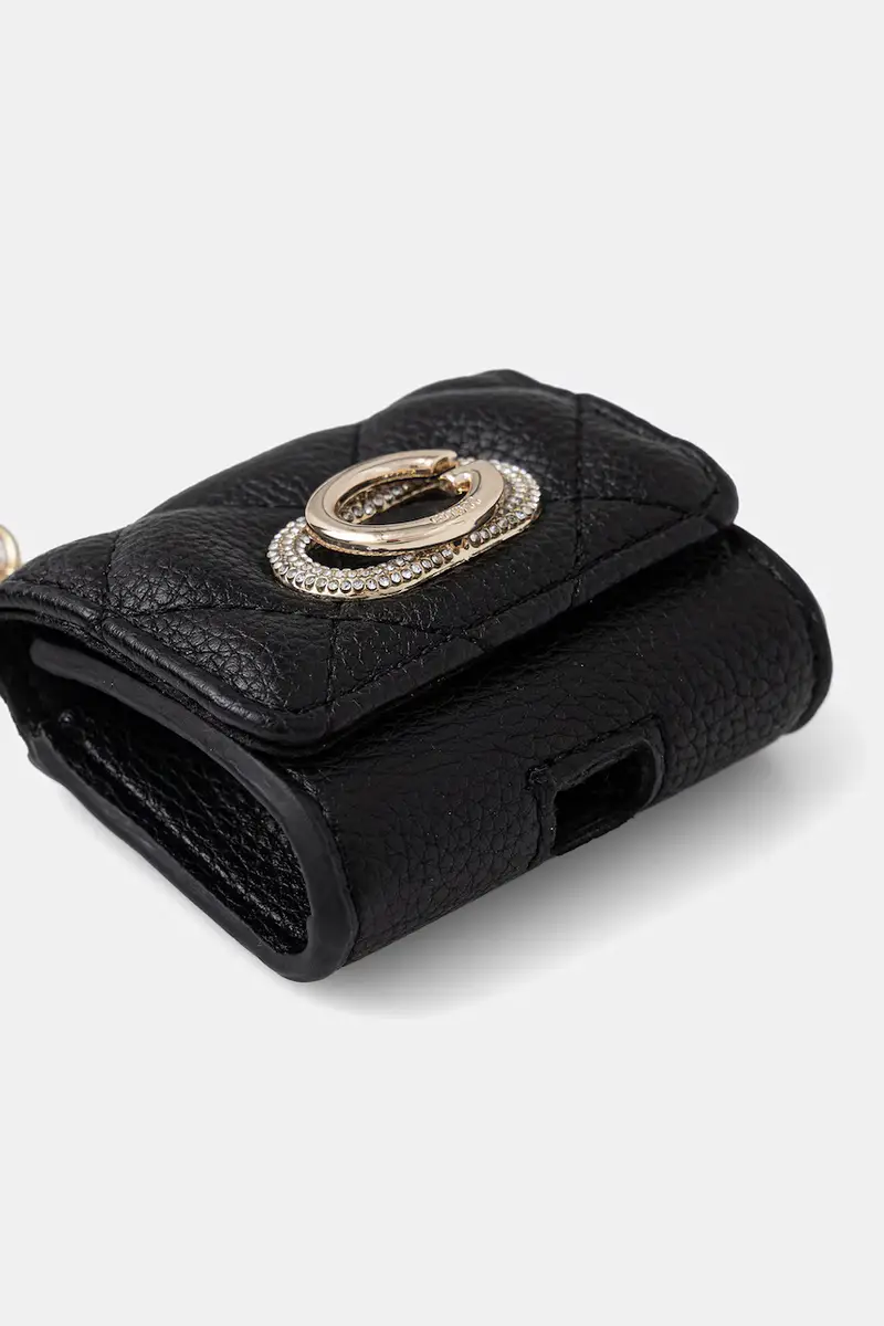 portafoglio e custodia per airpods pacco da 2 donna colore nero GFBOXW P5401 miniatura 3