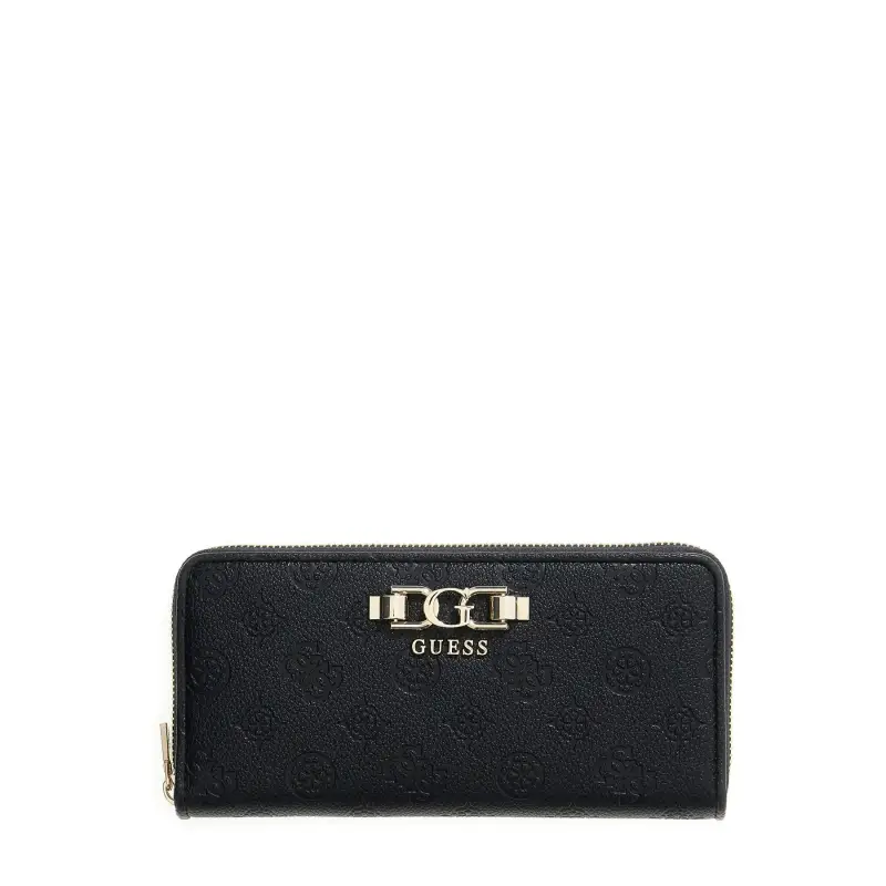 Portafoglio grande con zip donna Guess Anise