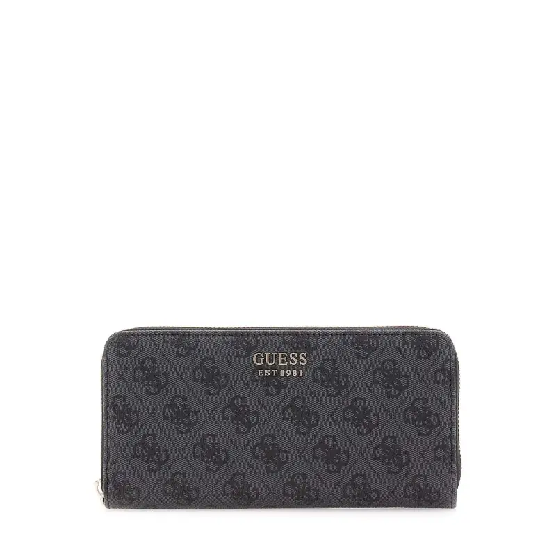 Portafoglio grande con zip donna Guess Brenton