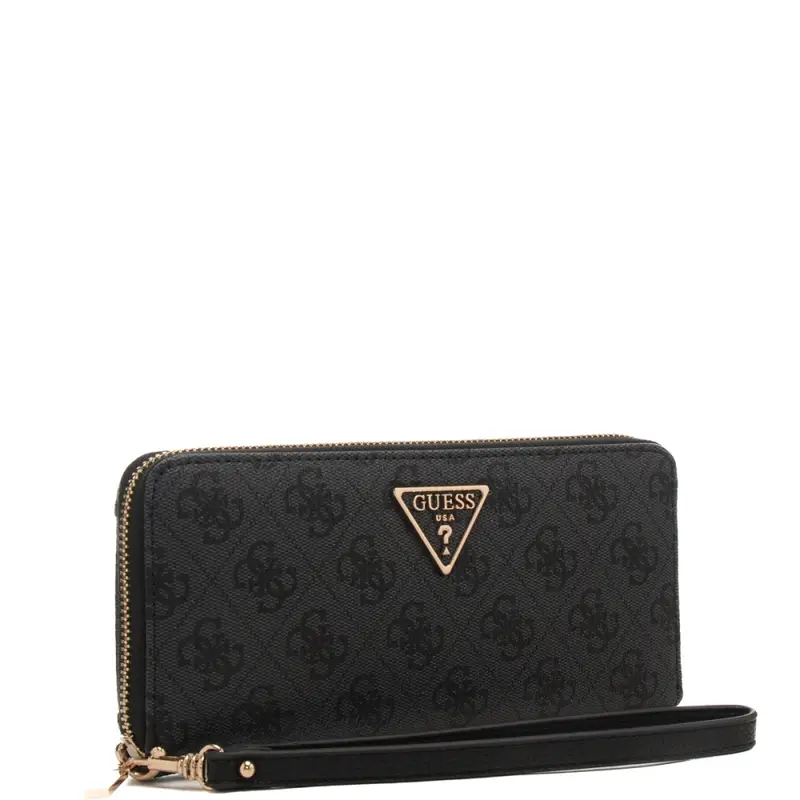 portafoglio grande da donna con stampa logo 4g all over coal logo miniatura 2