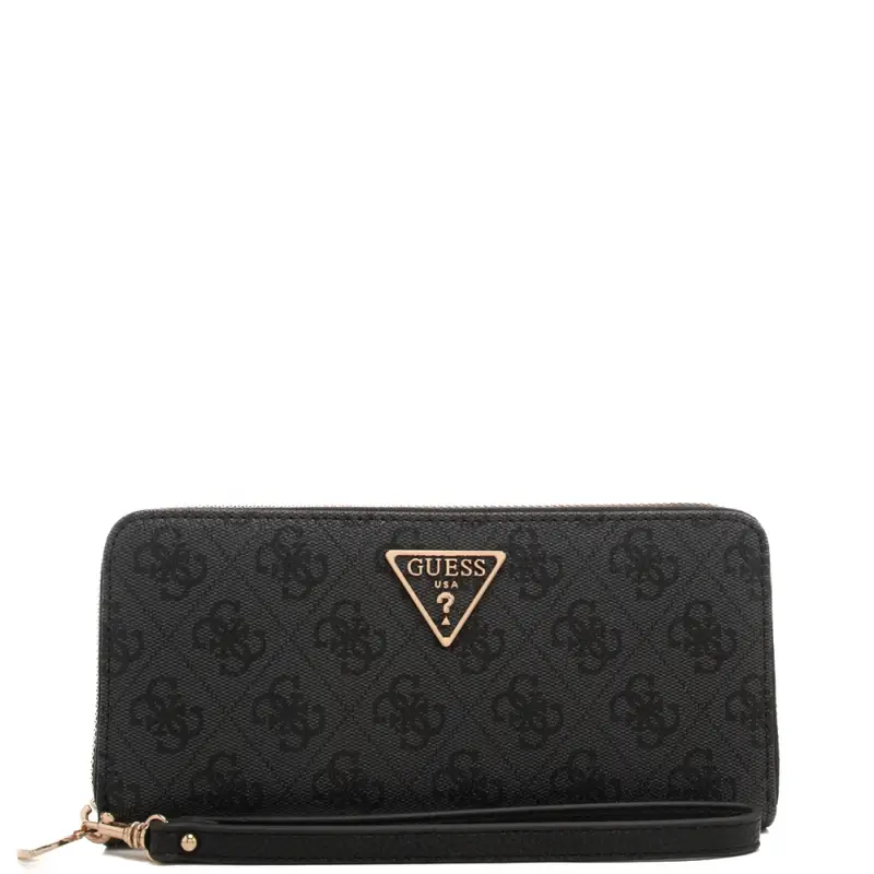 portafoglio grande da donna con stampa logo 4g all over coal logo