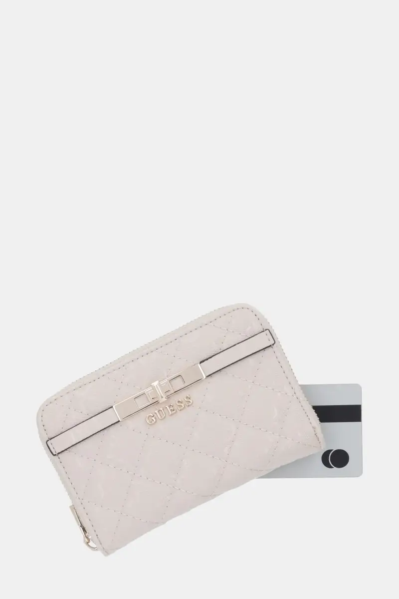 portafoglio IDRA donna colore beige SWGG81 57140 miniatura 4