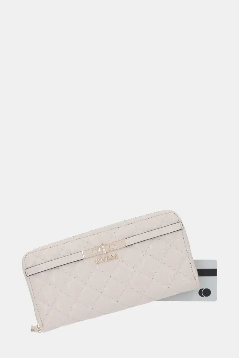 portafoglio IDRA donna colore beige SWGG81 57146 miniatura 4