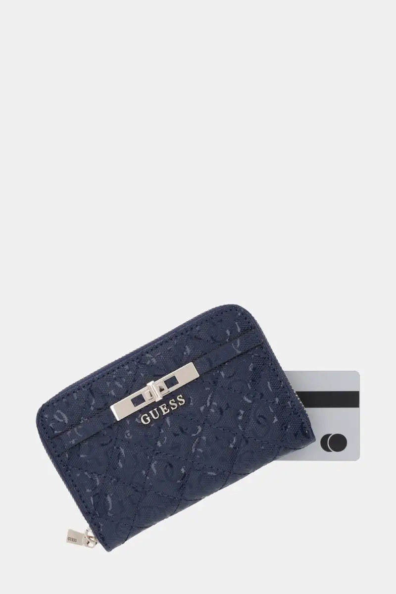 portafoglio IDRA donna colore blu navy SWGG81 57140 miniatura 4