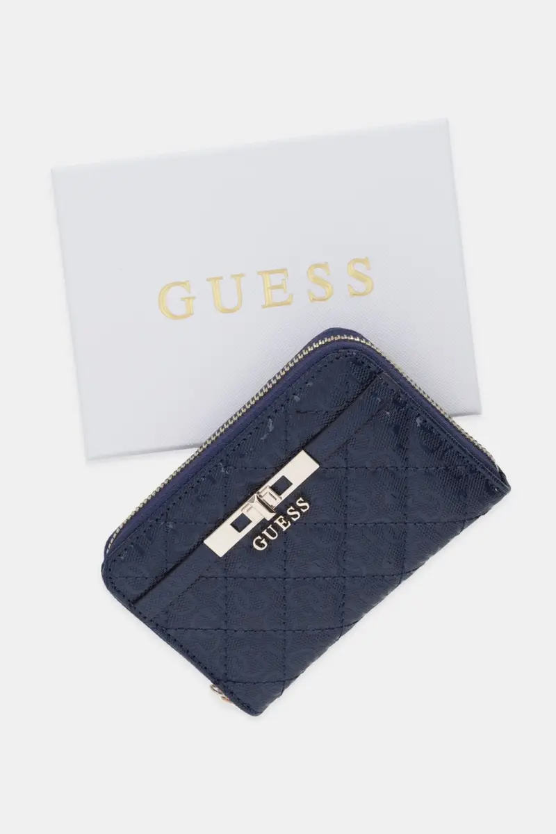 portafoglio IDRA donna colore blu navy SWGG81 57140 miniatura 5