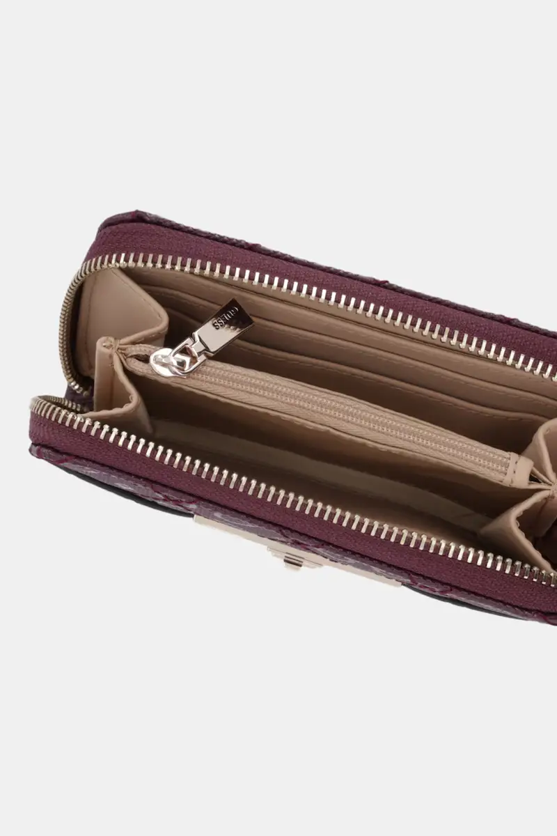 portafoglio IDRA donna colore granata SWGG81 57140 miniatura 3